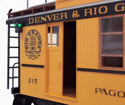 Piko G Güterzugbegleitwagen D&RGW Artikelnummer: 38602 Sonderangebot der Fabrik