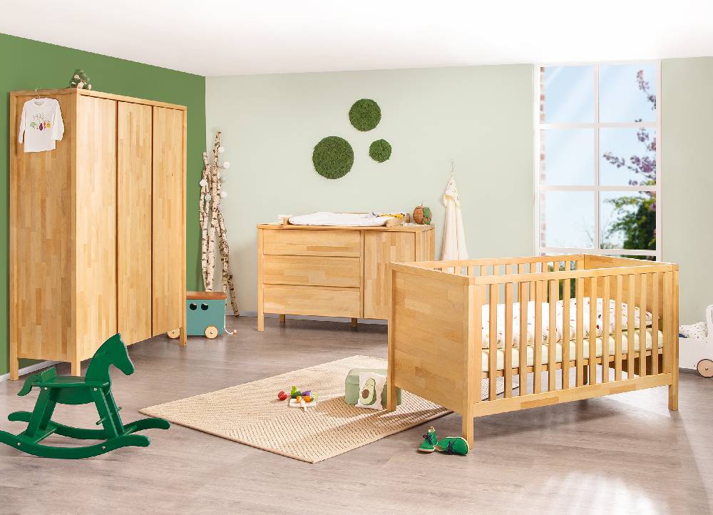 Pinolino Kinderzimmer-Set 'Enno' extrabreit groß, 3-tlg Clearance-Verkauf