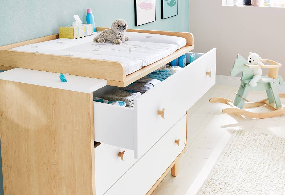 Pinolino Kinderzimmer-Set 'Round' breit, 2-tlg Begrenzt auf 3 Tage