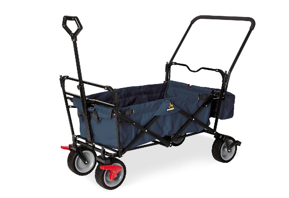 Pinolino Klappbollerwagen 'Paxi dlx Comfort' mit Bremse, marineblau Riesige Rabatte