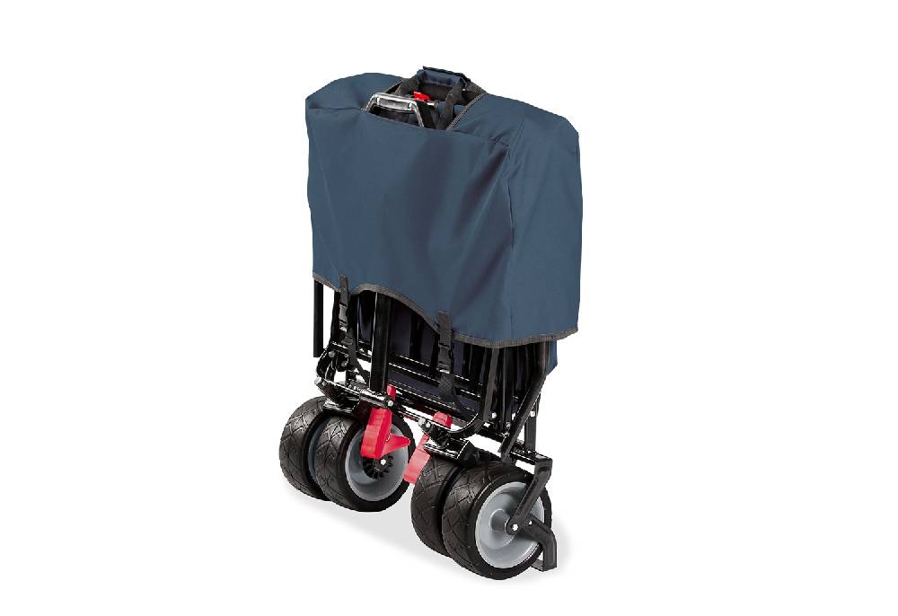 Pinolino Klappbollerwagen 'Paxi dlx Comfort' mit Bremse, marineblau Riesige Rabatte