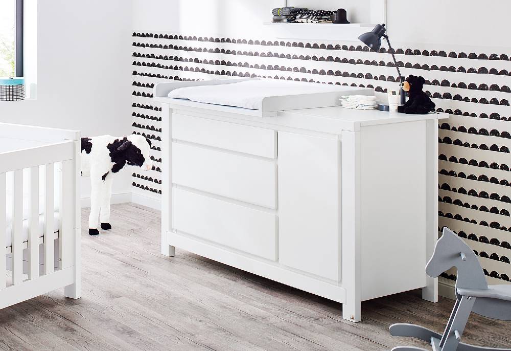Pinolino Wickelkommode 'Milk' extrabreit - Auslaufartikel Black Friday