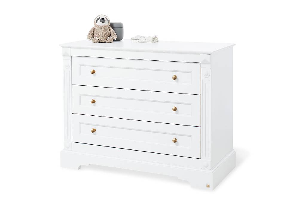 Pinolino Limited Edition - Wickelkommode 'Emilia Gold' breit - Auslaufartikel Online Outlet