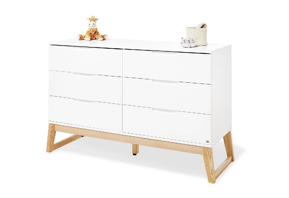 Pinolino Kinderzimmer-Set 'Bridge' extrabreit inkl. Wandregal, 3-tlg. - Auslaufartikel Begrenzte Freigabe