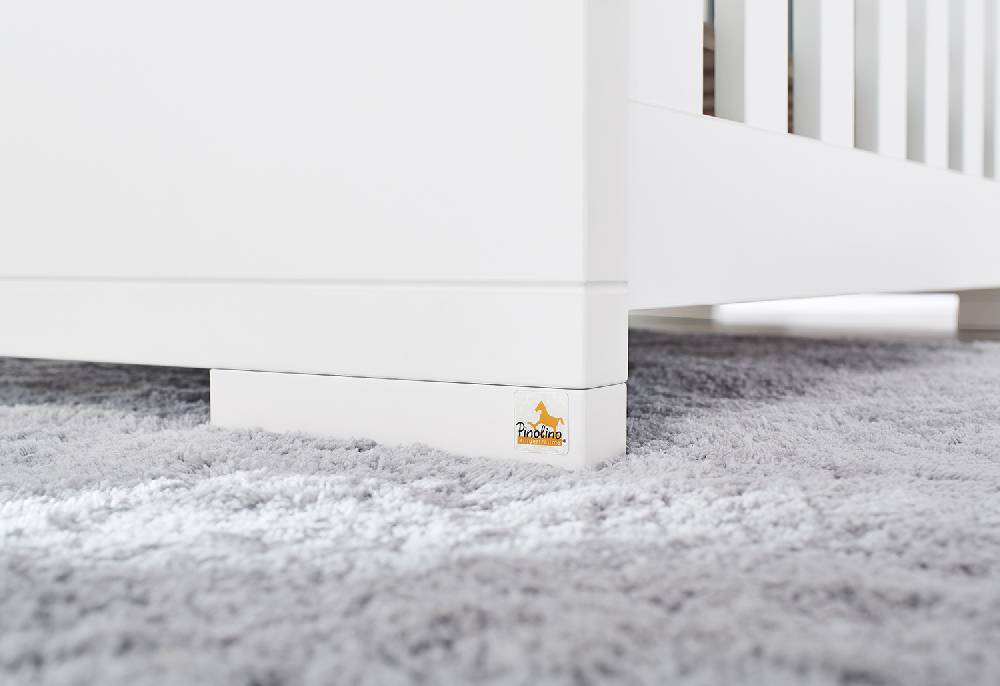 Pinolino Kinderzimmer-Set 'Polar' extrabreit inkl. Wandregal, 3-tlg. - Auslaufartikel Letzte 3 Tage