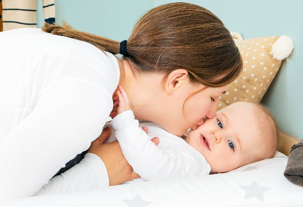 Pinolino Wickelauflage 'Sternchen', grau - Auslaufartikel Fabrikverkauf