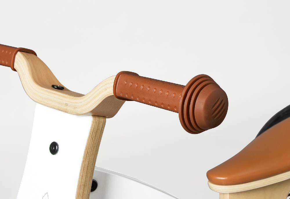 Pinolino Laufdreirad 'Oskar', weiß/natur - Auslaufartikel Blitzverkäufe