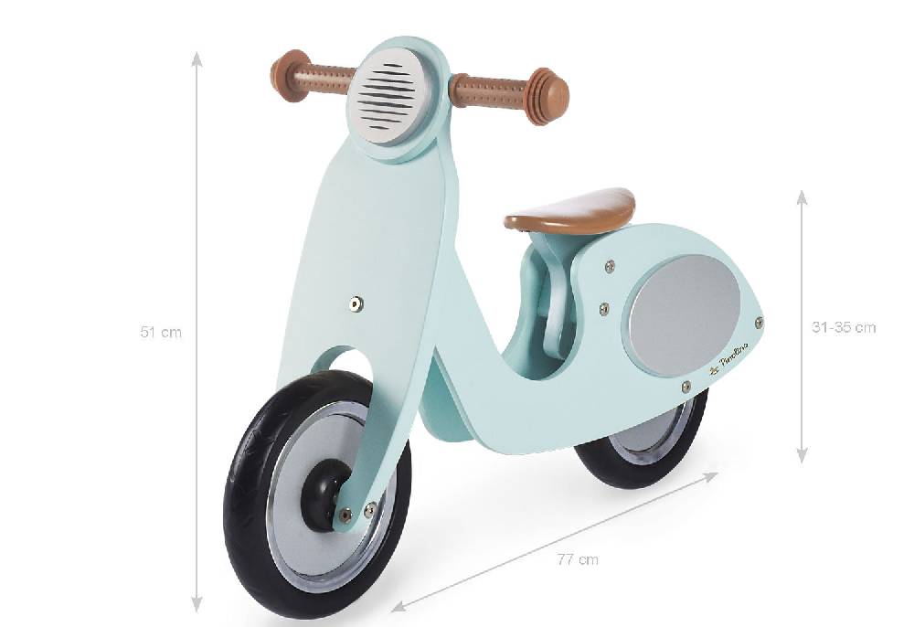 Pinolino Laufrad 'Wanda', mint - Schnäppchenartikel Großer Ausverkauf