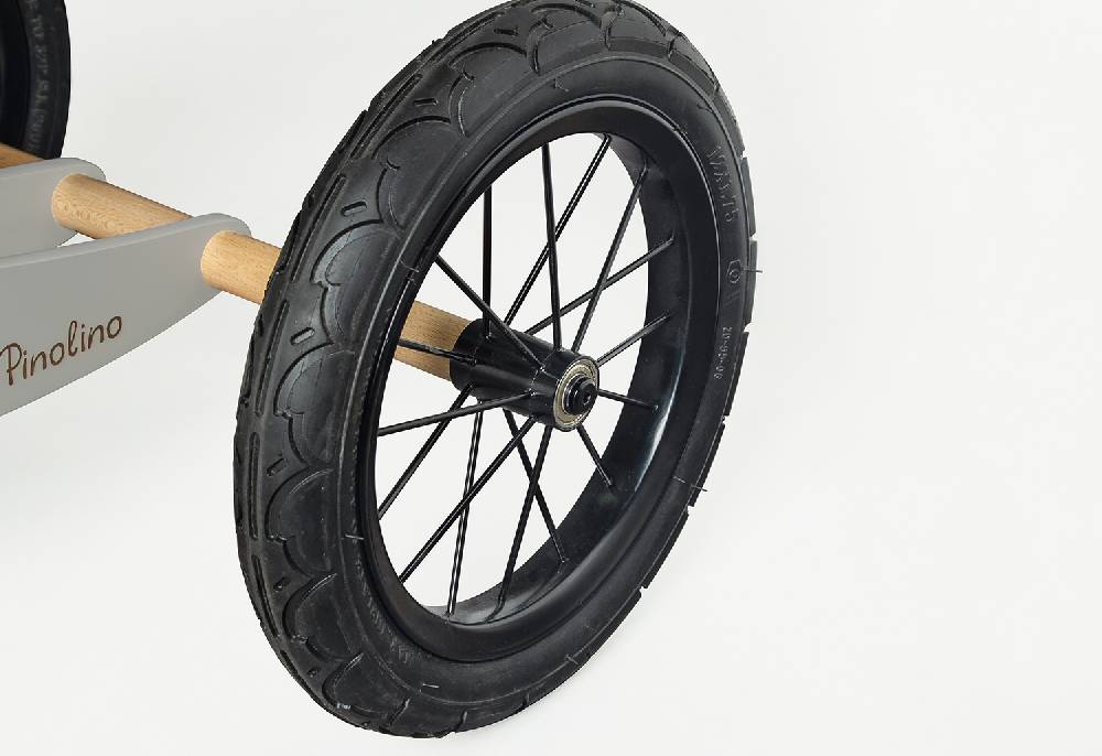 Pinolino Laufdreirad 'Oskar', grau/natur - Auslaufartikel Saisonschlussverkauf