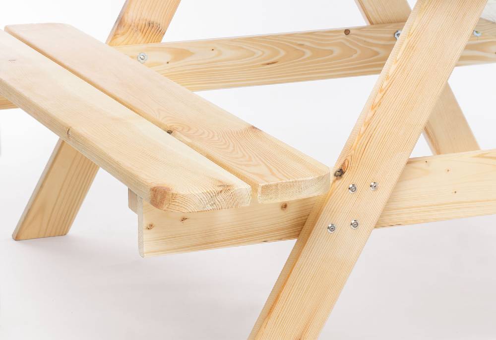 Pinolino Kindersitzgarnitur 'Nicki für 4 Maxi', natur - 2. Wahl Weihnachtsangebot