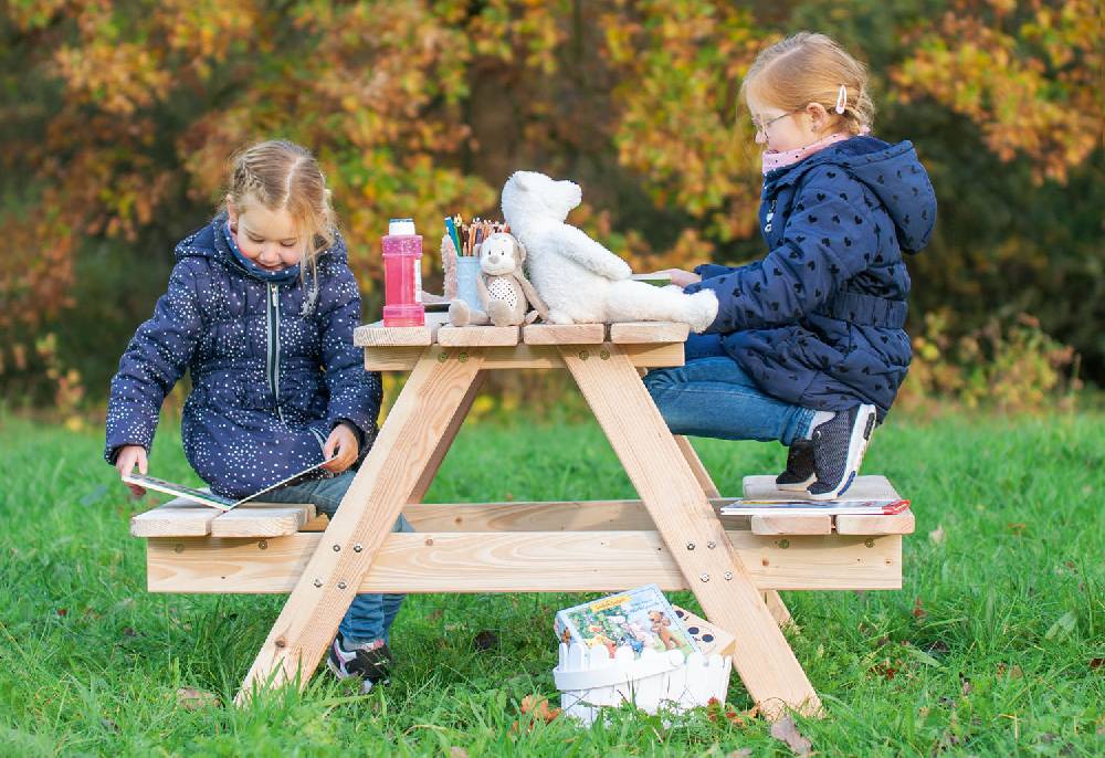 Pinolino Kindersitzgarnitur 'Nicki für 4 Maxi', natur - 2. Wahl Weihnachtsangebot