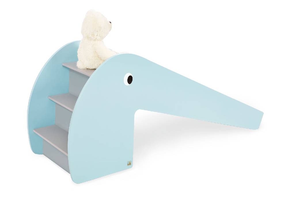 Pinolino Indoor-Rutsche 'Lotta', mint/grau - Auslaufartikel Muttertagsangebot