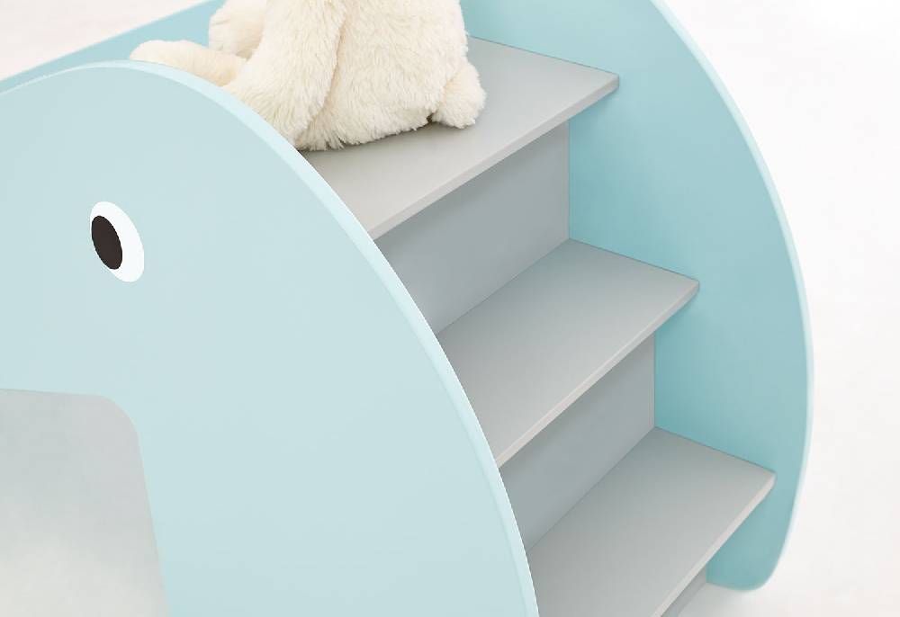 Pinolino Indoor-Rutsche 'Lotta', mint/grau - Auslaufartikel Muttertagsangebot