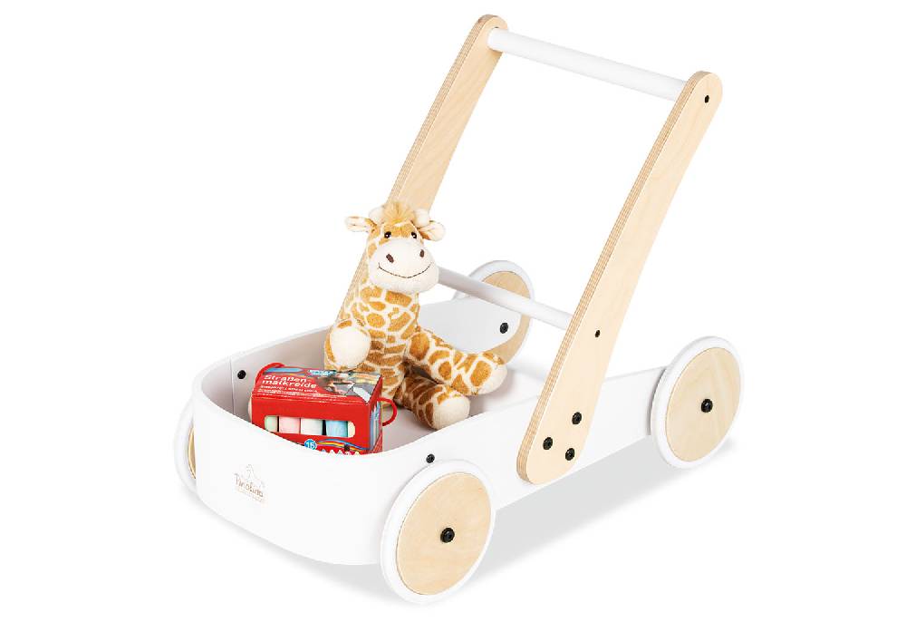 Pinolino Lauflernwagen 'Fiete', weiß - Schnäppchenartikel