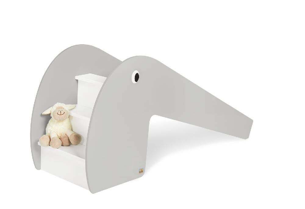 Pinolino Indoor-Rutsche 'Lotta', grau/weiß - Schnäppchenartikel Tiefpreis