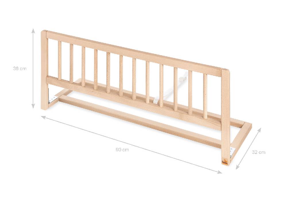 Pinolino Bettschutzgitter 'Classic', unbehandelt - 2. Wahl Kostenlose Rückgabe