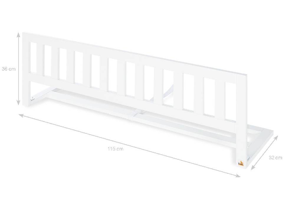Pinolino Bettschutzgitter 'Comfort', weiß Edelmatt - Schnäppchenartikel JETZT KAUFEN
