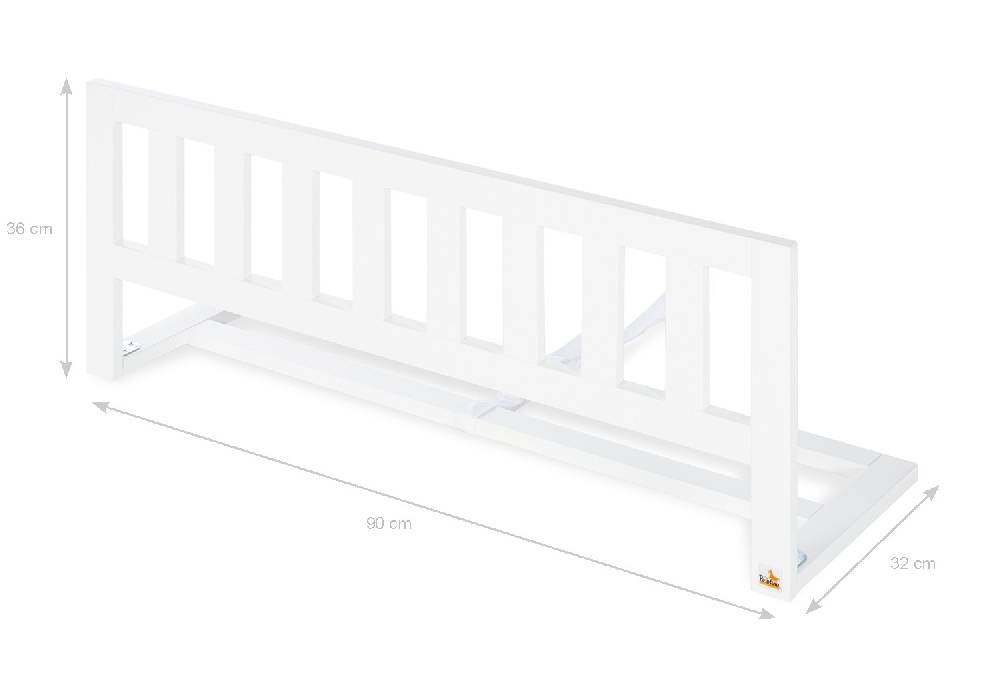 Pinolino Bettschutzgitter 'Classic', weiß Edelmatt - 2. Wahl Neueste Stile