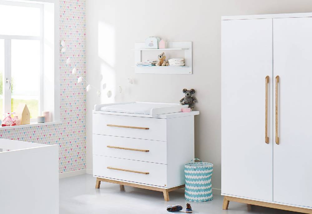 Pinolino Wandregal, weiß Edelmatt - Auslaufartikel Super Rabatt