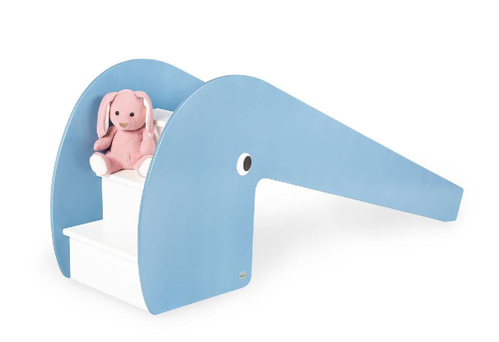 Pinolino Indoor-Rutsche 'Lotta', blau/weiß - Auslaufartikel Schlussverkauf