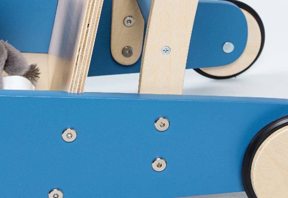 Pinolino Lauflernwagen 'Mats', blau - Schnäppchenartikel Kostenloser Versand