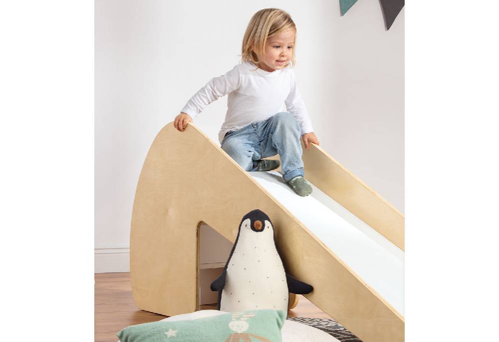 Pinolino Indoor-Rutsche 'Lotta', natur/weiß - Auslaufartikel Versandkostenfrei