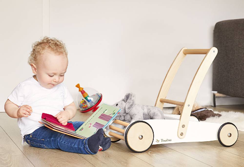 Pinolino Lauflernwagen 'Uli', weiß - Schnäppchenartikel Online Shopping