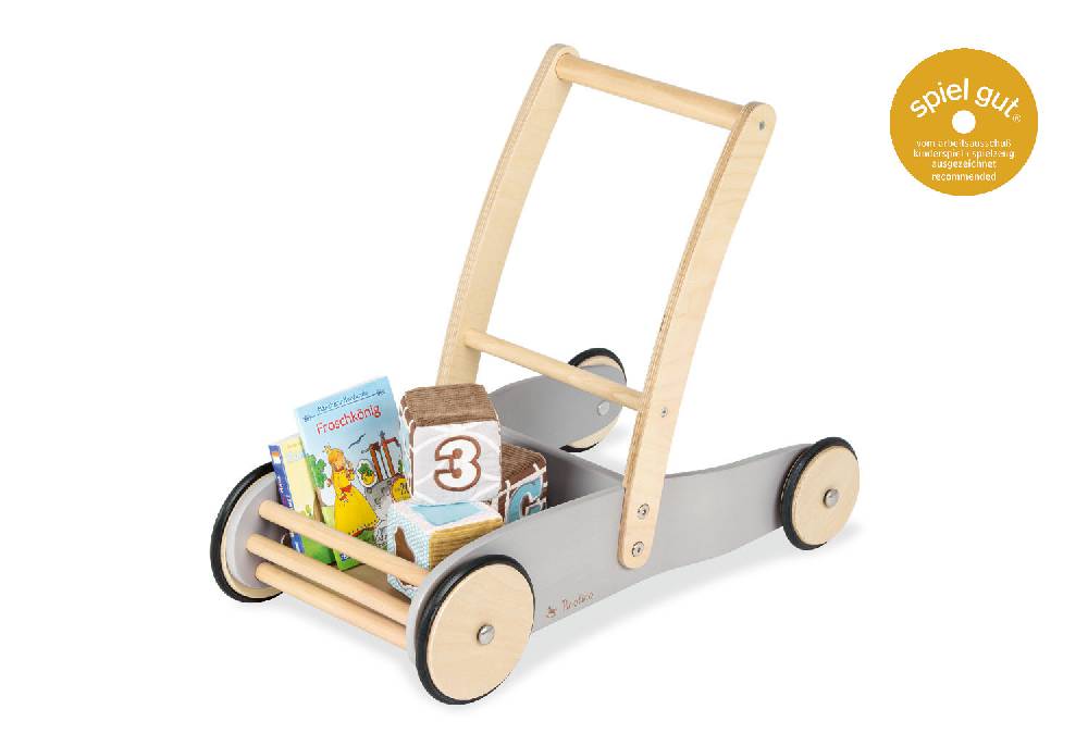 Pinolino Lauflernwagen 'Uli', grau - 2. Wahl