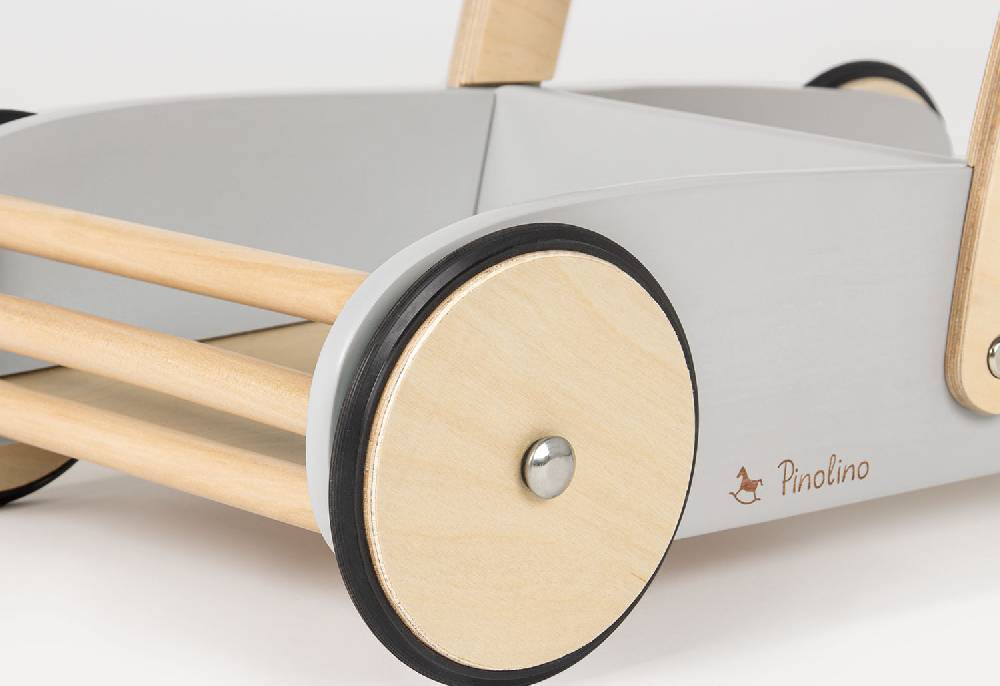 Pinolino Lauflernwagen 'Uli', grau - 2. Wahl Weihnachtsangebot