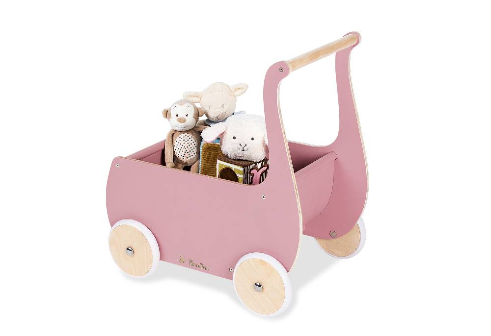 Pinolino Puppenwagen 'Mette', rosa - Auslaufartikel