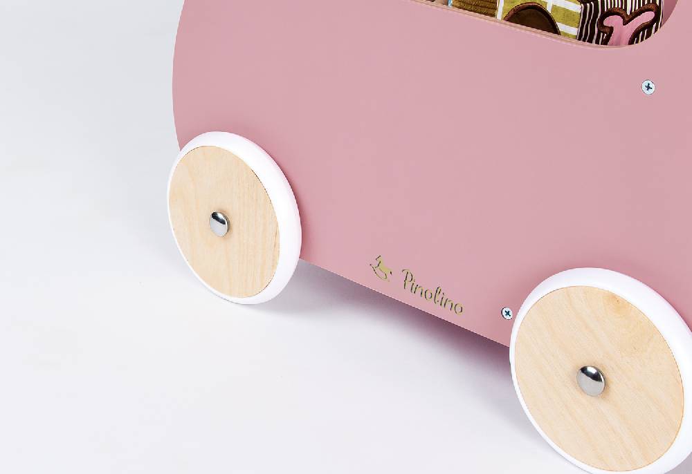 Pinolino Puppenwagen 'Mette', rosa - Auslaufartikel Vatertagsangebot