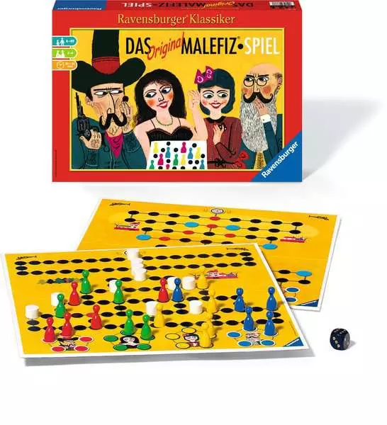 Ravensberger Matratzen Das Original Malefiz®-Spiel - Spiel ab 6 Jahren Kostenloser Versand international