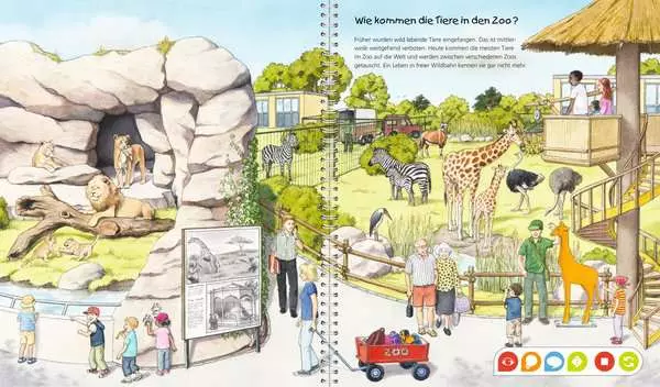Ravensberger Matratzen tiptoi® Wieso? Weshalb? Warum? Entdecke den Zoo 50% Rabatt für begrenzte Zeit