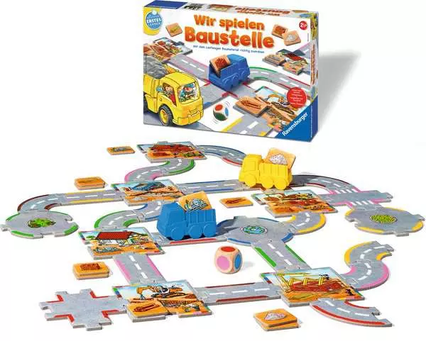 Ravensberger Matratzen Wir spielen Baustelle - Lernspiel ab 2.5 Jahren Fabrikpreis