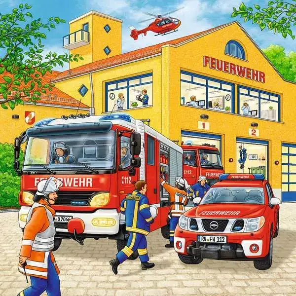Ravensberger Matratzen Kinderpuzzle ab 5 Jahren - Feuerwehreinsatz - 49 Teile Günstig kaufen