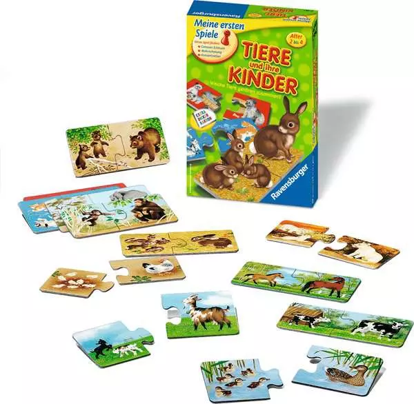 Ravensberger Matratzen Tiere und ihre Kinder - Kinderspiel ab 2 Jahren Osterangebot