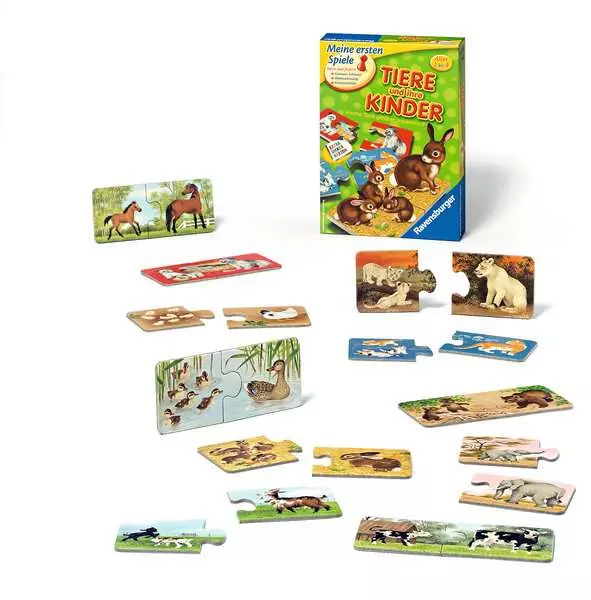 Ravensberger Matratzen Tiere und ihre Kinder - Kinderspiel ab 2 Jahren Osterangebot