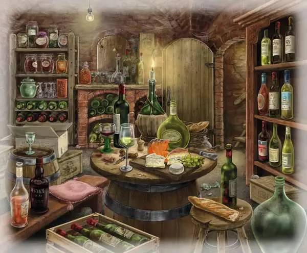 Ravensberger Matratzen Puzzle 99 Teile - Im Gutshaus - Weinkeller Vatertagsangebot