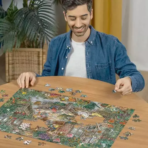 Ravensberger Matratzen Puzzle 368 Teile - Im Gewächshaus Jubiläumsangebot
