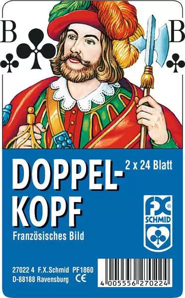 Ravensberger Matratzen Doppelkopf, Französisches Bild, in Klarsicht-Box - Kartenspiel ab 8 Jahren Bestseller