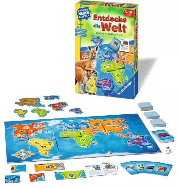 Ravensberger Matratzen Entdecke die Welt - Kinderspiel ab 5 Jahren Saisonale Angebote