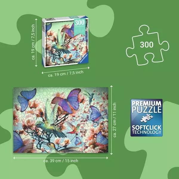 Ravensberger Matratzen Puzzle 300 Teile - Hummingbird Letzter Tag