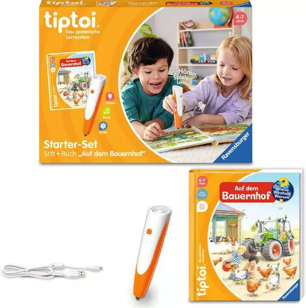 Ravensberger Matratzen tiptoi® Starter-Set: Stift und Bauernhof-Buch Nur für heute