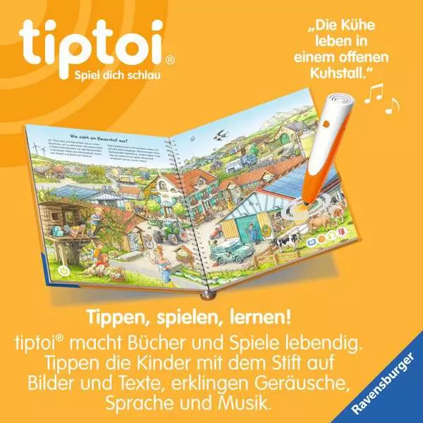 Ravensberger Matratzen tiptoi® Starter-Set: Stift und Bauernhof-Buch Nur für heute