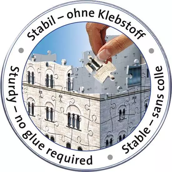 Ravensberger Matratzen 3D Puzzle Schloss Neuschwanstein Nur noch ein Tag übrig