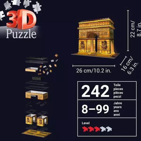 Ravensberger Matratzen Ravensburger Triumphbogen bei Nacht Kostenloser Versand