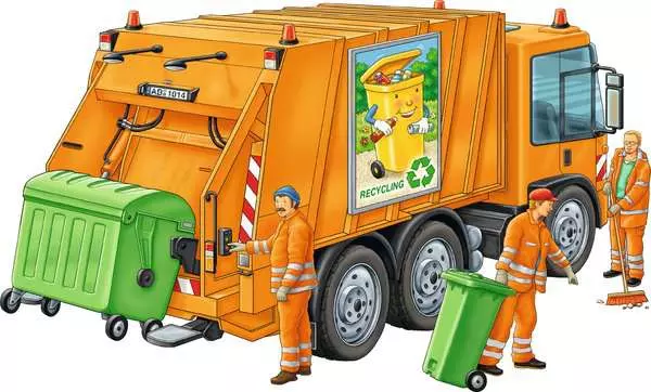 Ravensberger Matratzen Kinderpuzzle ab 4 Jahren - Müllabfuhr - 35 Teile Saisonale Angebote
