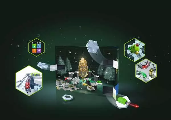 Ravensberger Matratzen GraviTrax Advent Calendar Starter - Für GraviTrax-Fans ab 8 Jahren Kostenlose Rückgabe