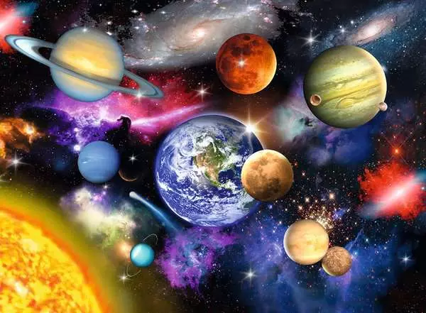 Ravensberger Matratzen Kinderpuzzle ab 9 Jahren - Solar System - 300 Teile Letzter Tag