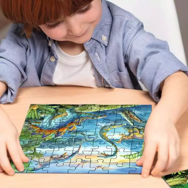 Ravensberger Matratzen Kinderpuzzle ab 5 Jahren - Faszination Dinosaurier - 49 Teile Bis zu 50% Rabatt